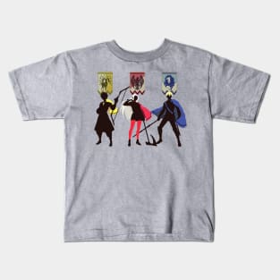 The Three Houses - Sunset Shores Kids T-Shirt